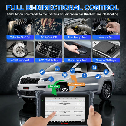 Autel MaxiSys MS906 Pro 2025 ECU Coding OBD2 Scanner with 36+ Services