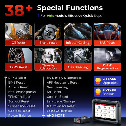 LAUNCH X431 PRO Dyno 2025 Scanner – ECU Coding & 38+ Services