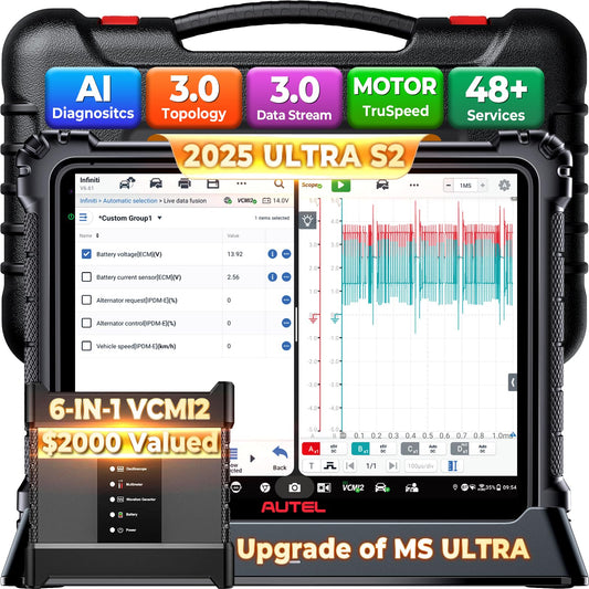 Autel MaxiSys Ultra S2 2025 AI Diagnostic Scanner with VCMI2