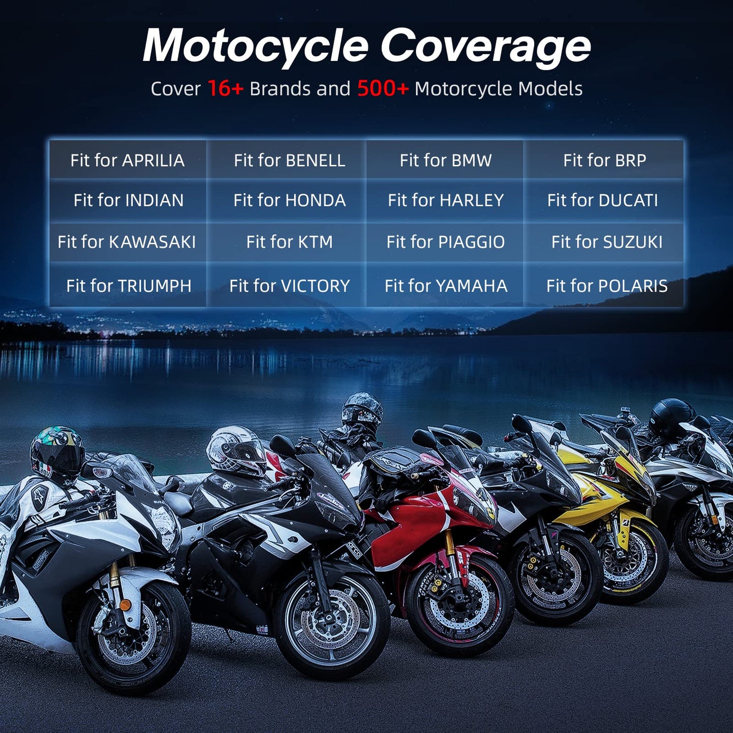 ANCEL MT700 Motorcycle OBD2 Scanner with 35+ Reset Functions & Full System Diagnostics