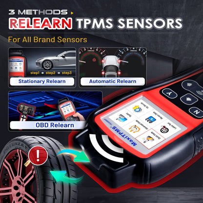 Autel MaxiTPMS TS508WF WiFi TPMS Programming & Reset Tool 2025