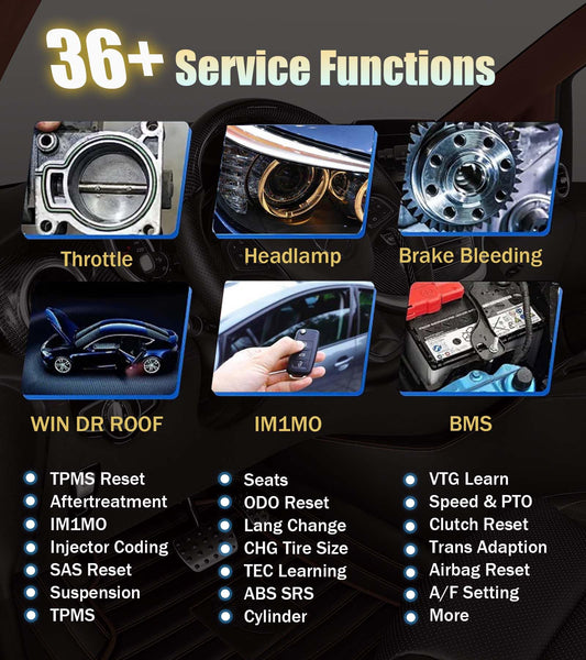Autel MaxiSys MS906 Pro TS Diagnostic Scanner with Full TPMS & ECU Coding