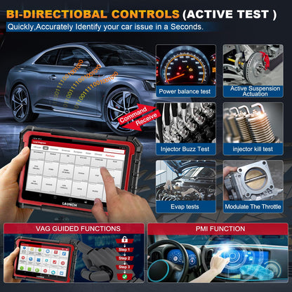 LAUNCH X431 PRO Elite 2025 Scan Tool | 38+ Services & ECU Coding