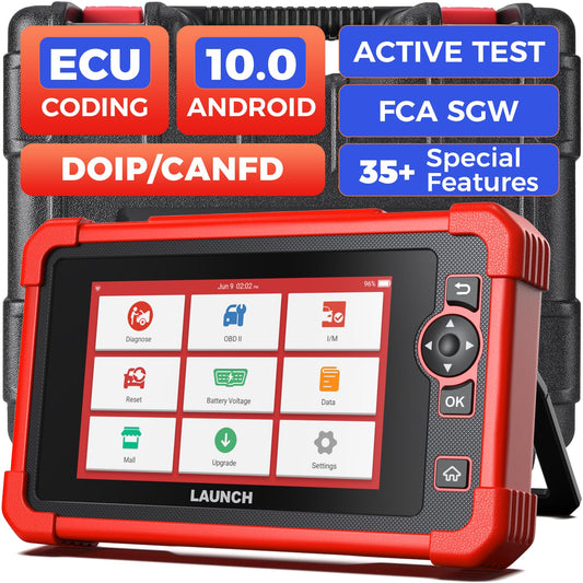 LAUNCH X431 CRP919X OBD2 Scanner – ECU Coding & 35+ Reset Functions
