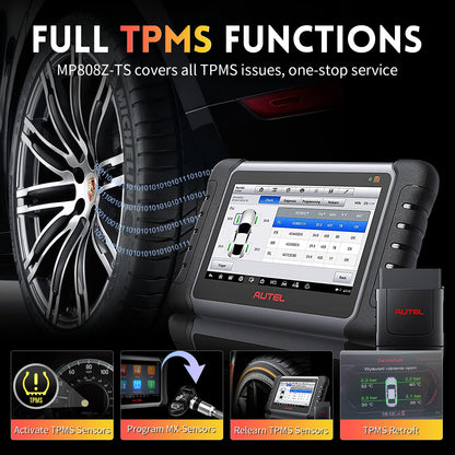 Autel MP808Z-TS Scanner with ECU Coding & TPMS Functions