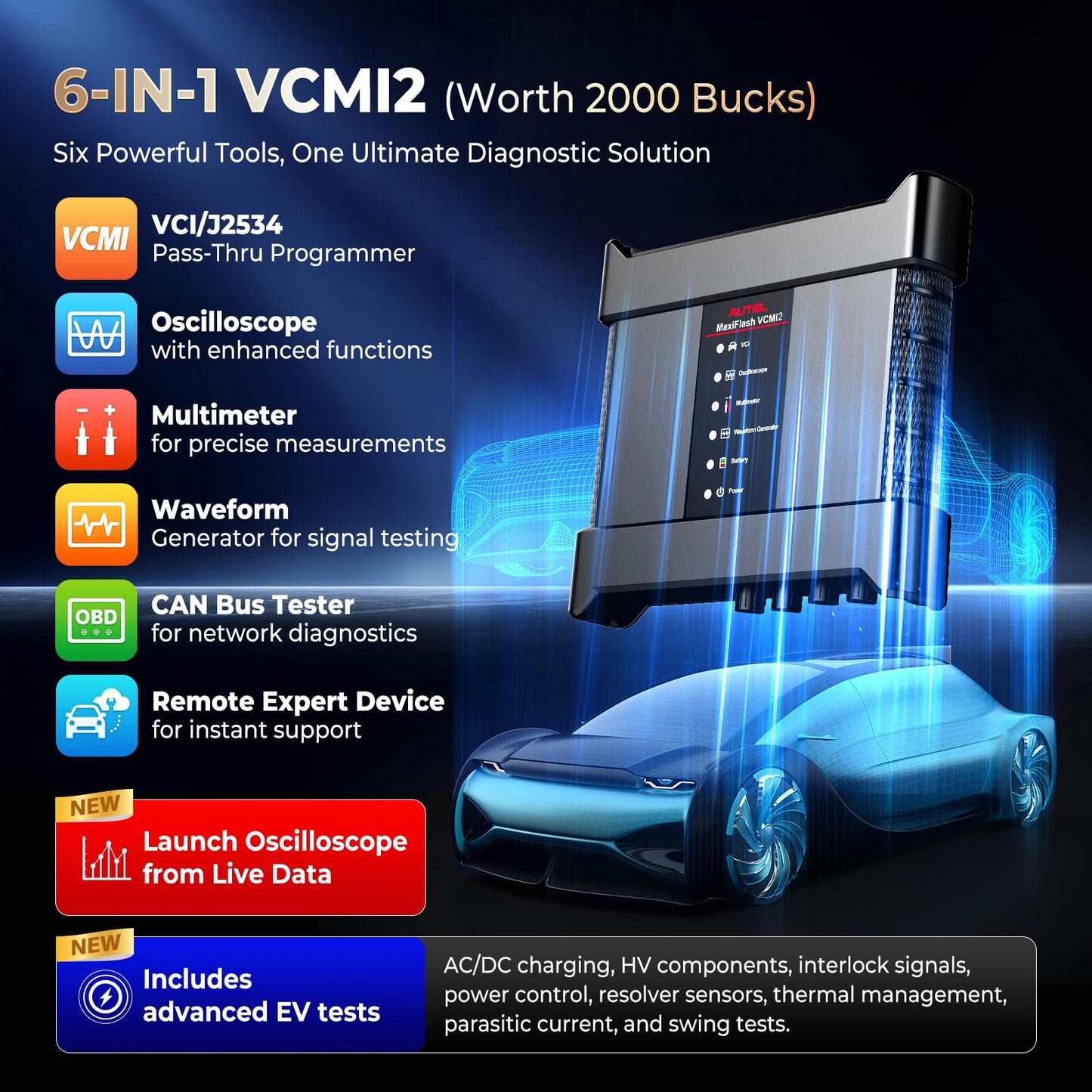 Autel MaxiSys Ultra S2 2025 AI Diagnostic Scanner with VCMI2