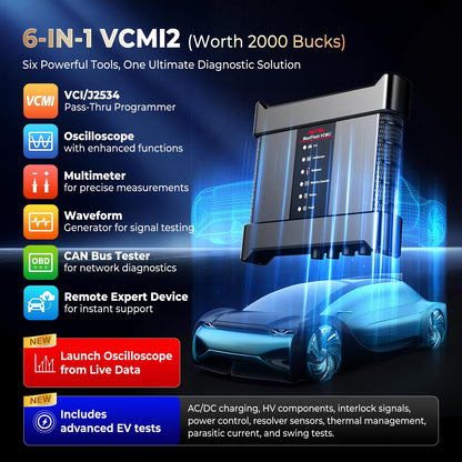 Autel MaxiSys Ultra S2 2025 AI Diagnostic Scanner with VCMI2