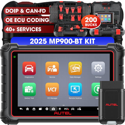 Autel MaxiPRO MP900-BT Kit 2025 Scanner with ECU Coding