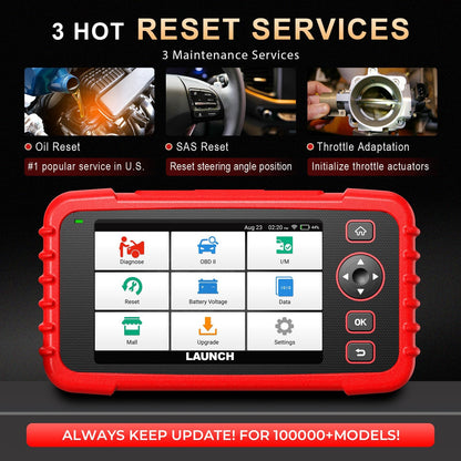 LAUNCH X431 CRP123X Plus Elite 2025 OBD2 Scanner with Full System Diagnostics