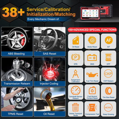 LAUNCH X431 PRO Elite 2025 Scan Tool | 38+ Services & ECU Coding