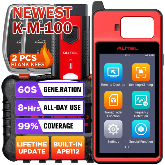 Autel MaxiIM K-M-100E OBD Learning Tool for 700+ Vehicles 2025