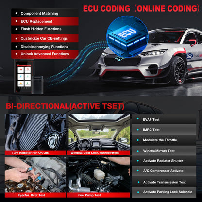 2025 LAUNCH X431 Diagun V | ECU Coding & Bi-Directional Scan Tool
