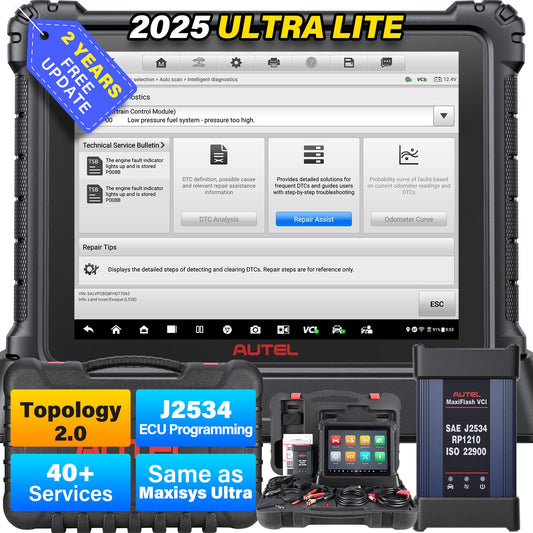 Autel MaxiCOM Ultra Lite Scanner – 2025 ECU Programming Tool