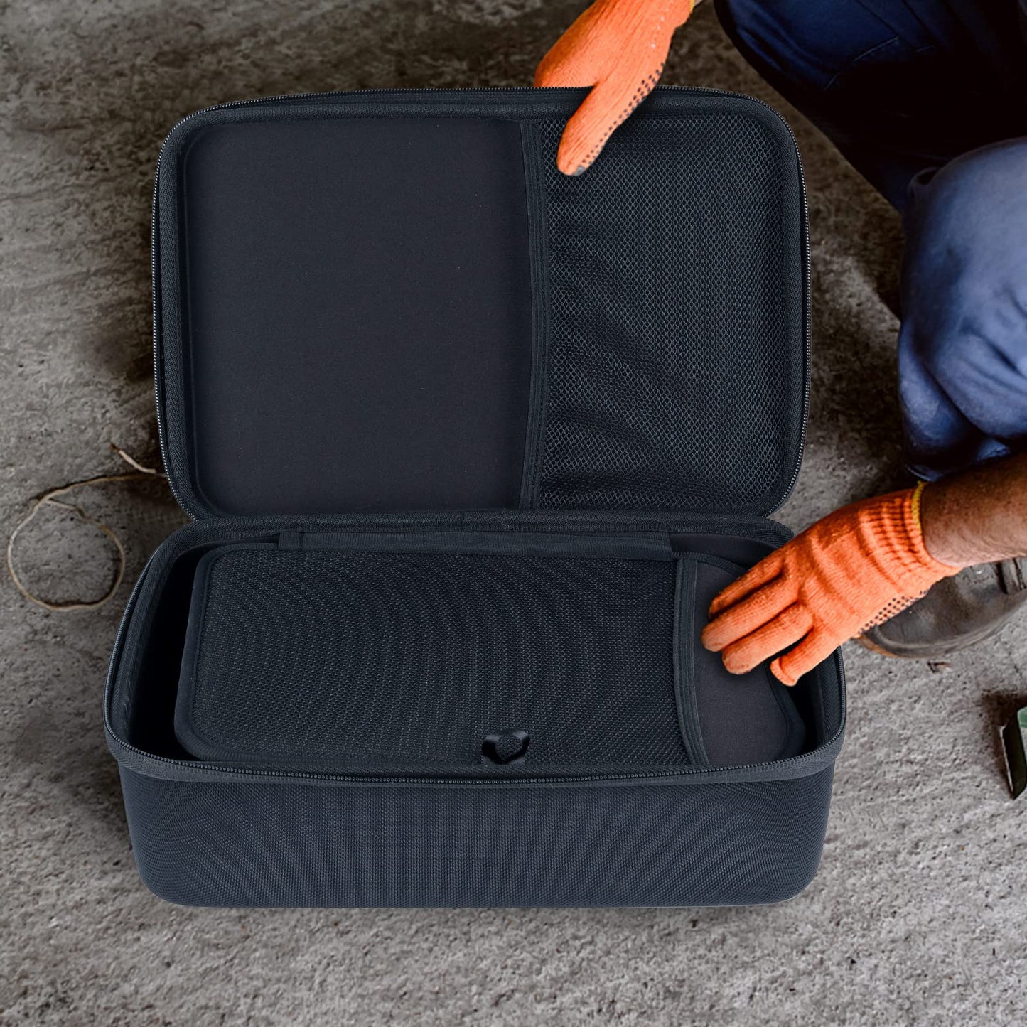 ANCEL Large Waterproof Hard EVA Case for S3000 & HD Series Truck Scanners