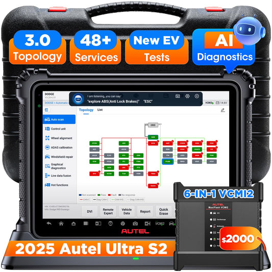 Autel MaxiSYS Ultra S2 – 2025 AI Diagnostic Scanner