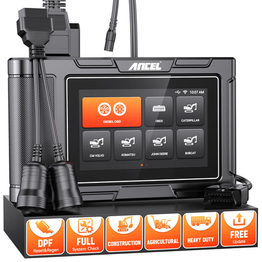 ANCEL HD3600 Heavy Equipment Diagnostic Tool with DPF & Full-System Scan