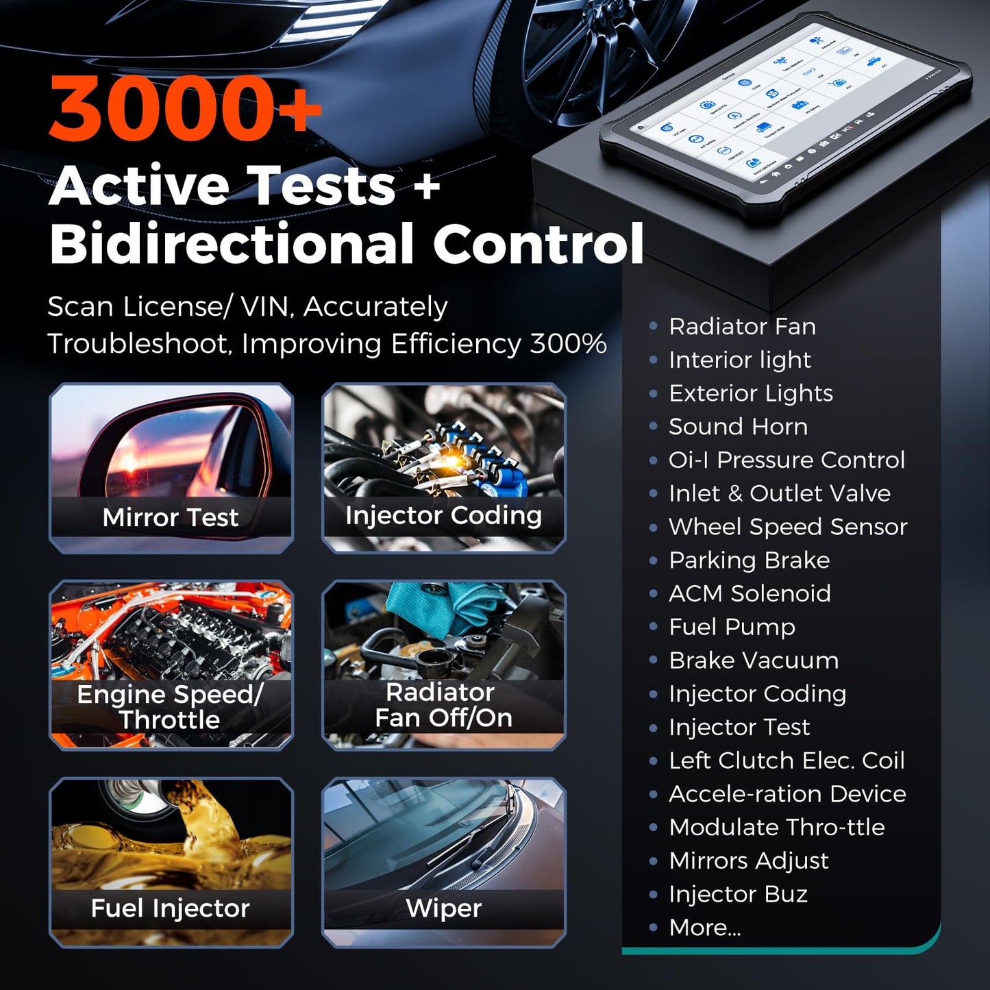 OTOFIX D1 PROS ECU Coding Scanner with Bi-Directional Control & 40+ Resets