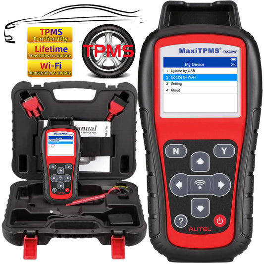 Autel MaxiTPMS TS508WF TPMS Tool – Sensor Programming & Relearn