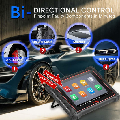 Autel MaxiPro MP900Z-BT Scanner | 40+ Services & ECU Coding Tool 2024