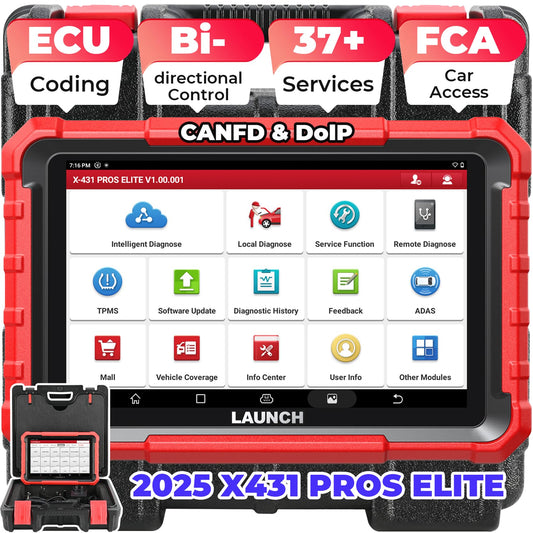 Launch X431 PROS Elite 2025 Full Bidirectional Scanner