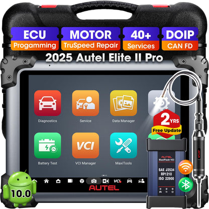 Autel MaxiSys Elite II PRO Scanner with MV108S (2025)