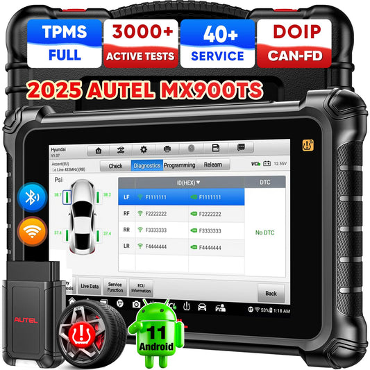 Autel MaxiCheck MX900TS 2025 TPMS & Diagnostic Scanner