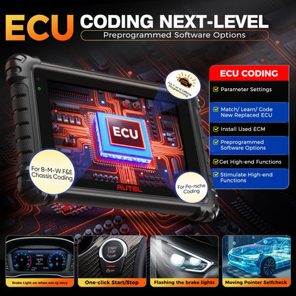 Autel MaxiSYS MS906 PRO Scanner 2025 – ECU Coding & 3000+ Tests