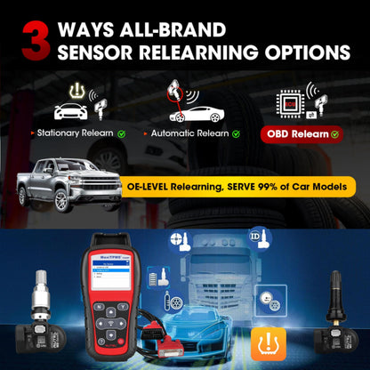Autel MaxiTPMS TS508WF TPMS Tool – Sensor Programming & Relearn