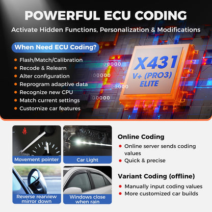 LAUNCH X431 V+ Pro3 Elite 2025 – Bi-Directional Scan Tool