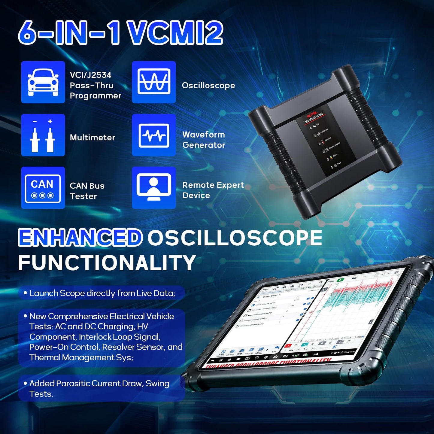Autel MaxiSYS Ultra S2 OBD2 Scanner, 2025 New Diagnostic with AI, Upgraded MS Ultra, 6-in-1 VCMI2, Topology 3.0, EV Tests, WiFi 6, 48+ Services, Motor Truspeed Repair, Multi-Point DVI, ECU Programming