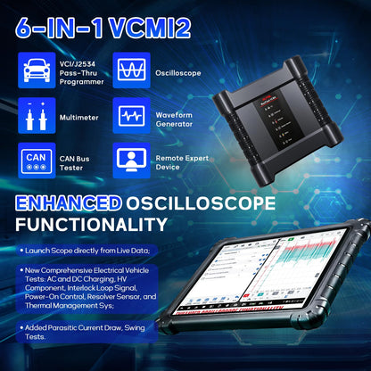 Autel MaxiSYS Ultra S2 OBD2 Scanner, 2025 New Diagnostic with AI, Upgraded MS Ultra, 6-in-1 VCMI2, Topology 3.0, EV Tests, WiFi 6, 48+ Services, Motor Truspeed Repair, Multi-Point DVI, ECU Programming