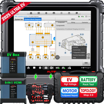 Autel MaxiSYS Ultra EV 2025 – Advanced EV Diagnostic & Battery Analyzer