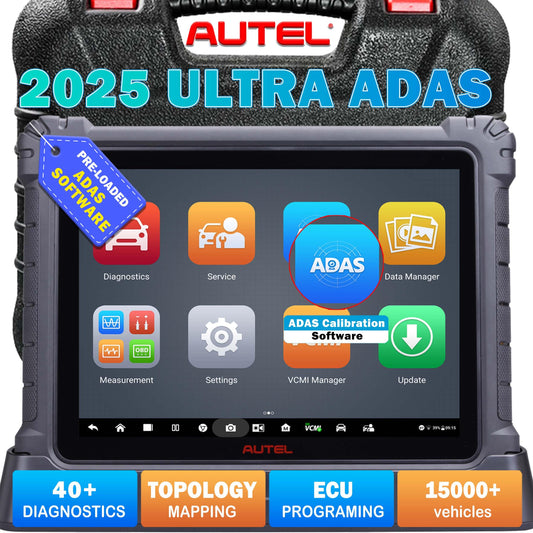 Autel MaxiSys Ultra ADAS 2025 Scanner with ECU Coding & Calibration