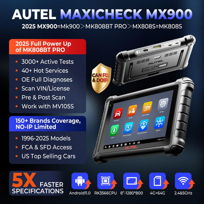 Autel Maxicheck MX900 with AL539 OBD2 Scanner