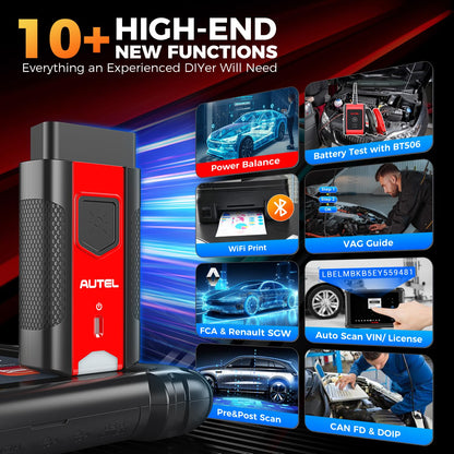 Autel MaxiSYS MS906 PRO Scanner 2025 – ECU Coding & 3000+ Tests