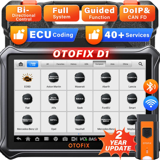 OTOFIX D1 Car Diagnostic Scanner 2025 with ECU Coding & 40+ Resets