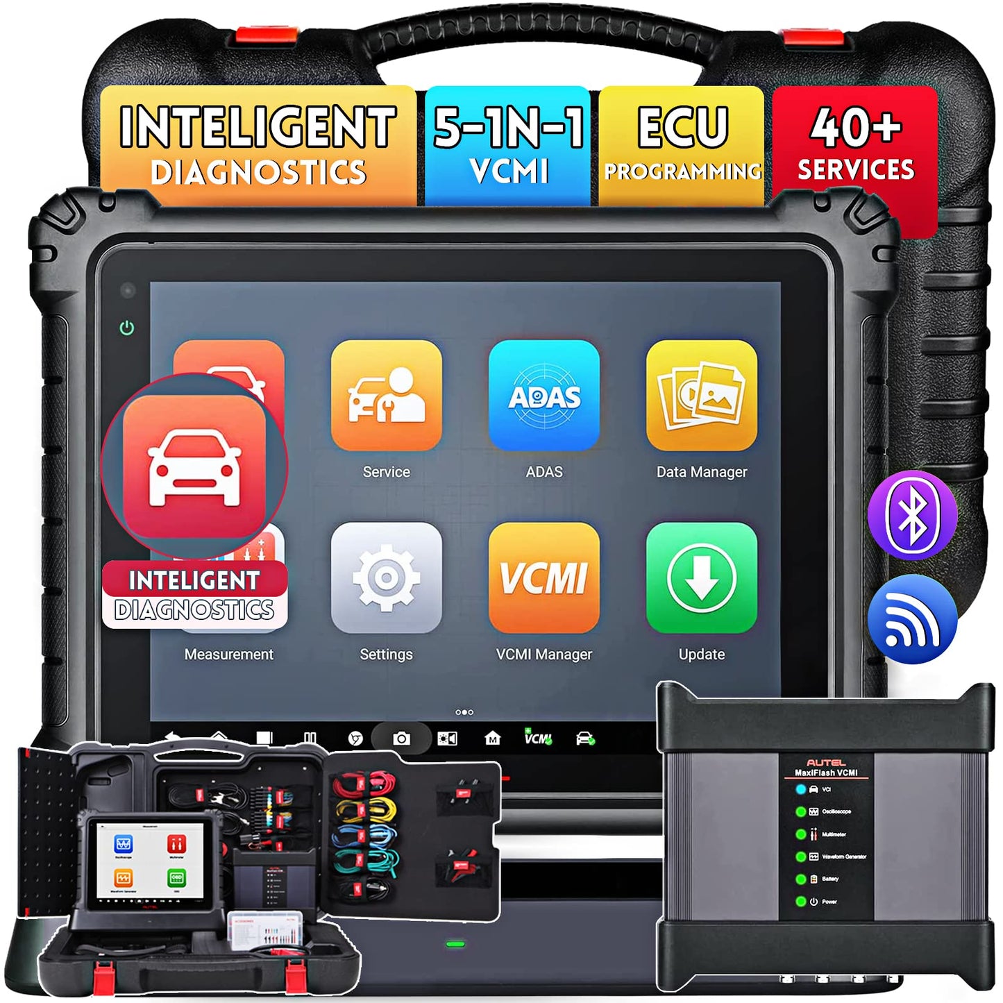 Autel MaxiSys Ultra 2025 – Full System ECU Scan Tool + 5-in-1 VCMI