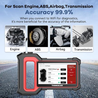 ThinkScan Plus S6 OBD2 Scanner – 5 Service & System Diagnostics