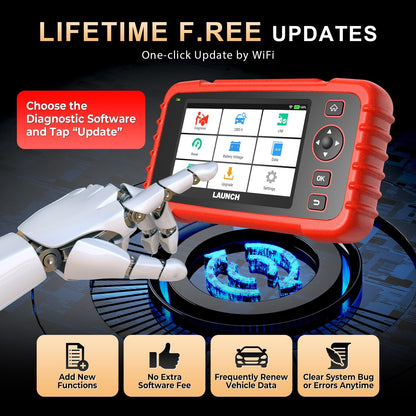LAUNCH X431 CRP123X Plus Elite 2025 OBD2 Scanner with Full System Diagnostics