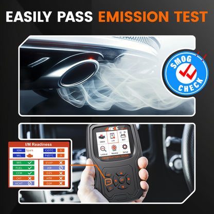 ANCEL AD530 PRO 2-in-1 OBD2 Scanner & Battery Tester for 1996+ Cars