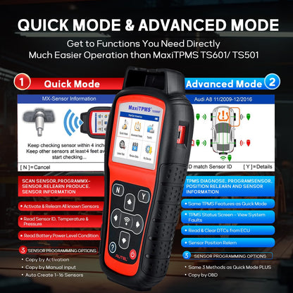 Autel TS508WF TPMS Programming Tool – 2025 WiFi Version