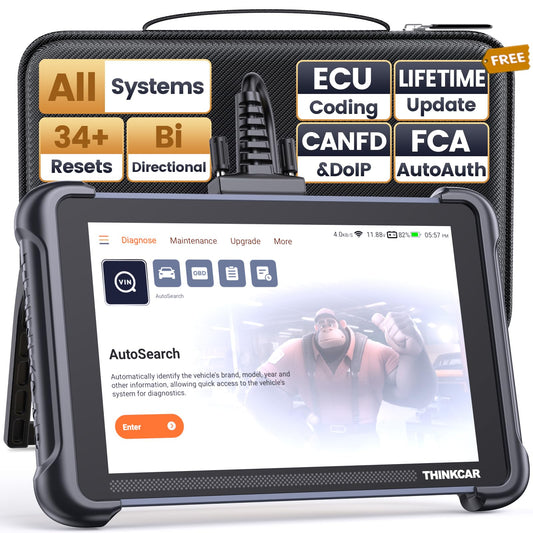 ThinkScan 689 OBD2 Scanner with ECU Coding & 34+ Resets