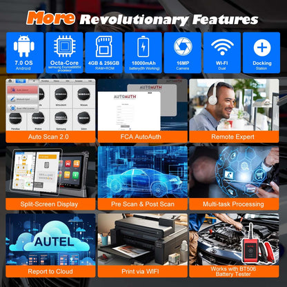 Autel MaxiSys Ultra 2025 Diagnostic Scanner with MV108 & 5-in-1 VCMI