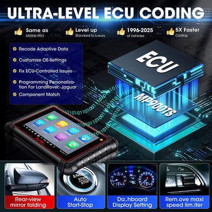 Autel MaxiPRO MP900TS Scanner – 2025 TPMS & ECU Tool