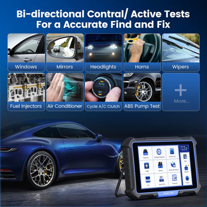 MUCAR VO8 OBD2 Scanner with ECU Coding & 34+ Services