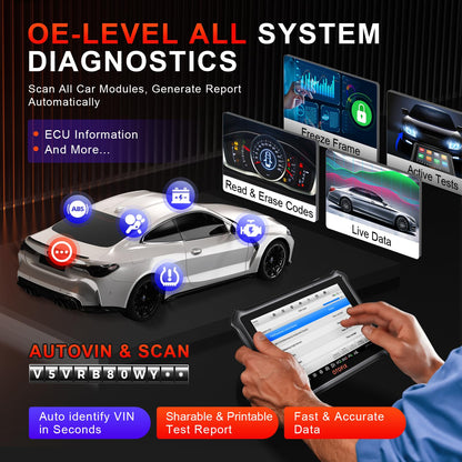 OTOFIX D1 Lite 2025 Car Scanner with Bi-Directional Control & 38+ Services