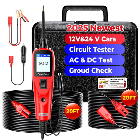Autel PowerScan PS100 Circuit Tester 2025 – 12V/24V Automotive Power Probe