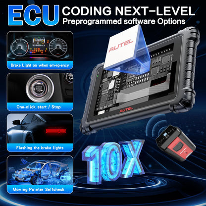 Autel MS906MAX Scanner 2025 – ECU Coding, 3000+ Tests, 40+ Services