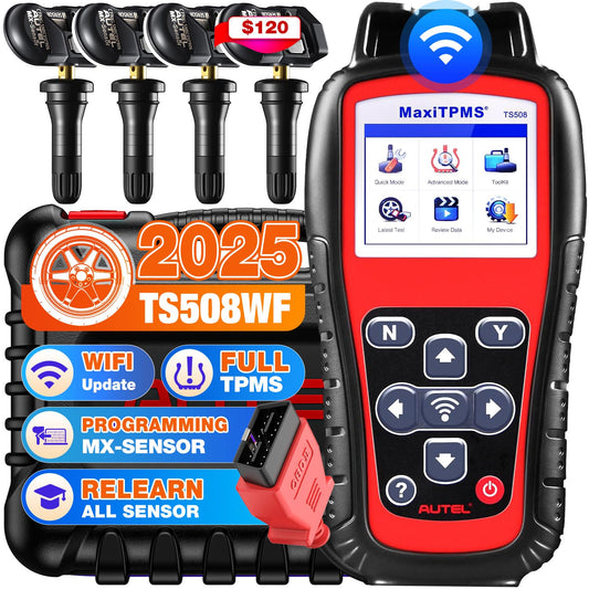 Autel TS508WF TPMS Tool Kit with 4 MX-Sensors (2025 WiFi)