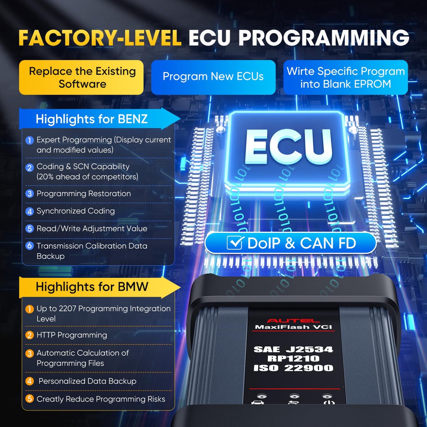 Autel MaxiSys Elite 2 PRO 2025 Scanner with ECU Programming